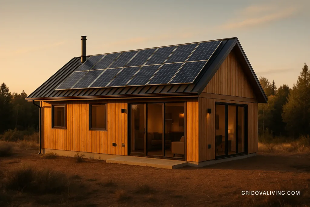 off grid solar home