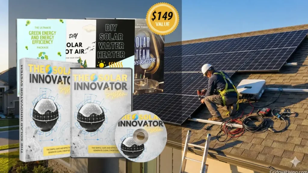 DIY solar panel installation on residential rooftop with professional equipment and tools