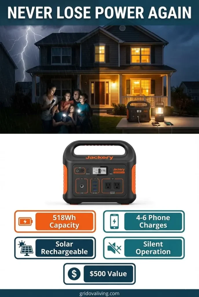 Jackery Explorer 500 Review: Best Emergency Backup Power Station 2026
