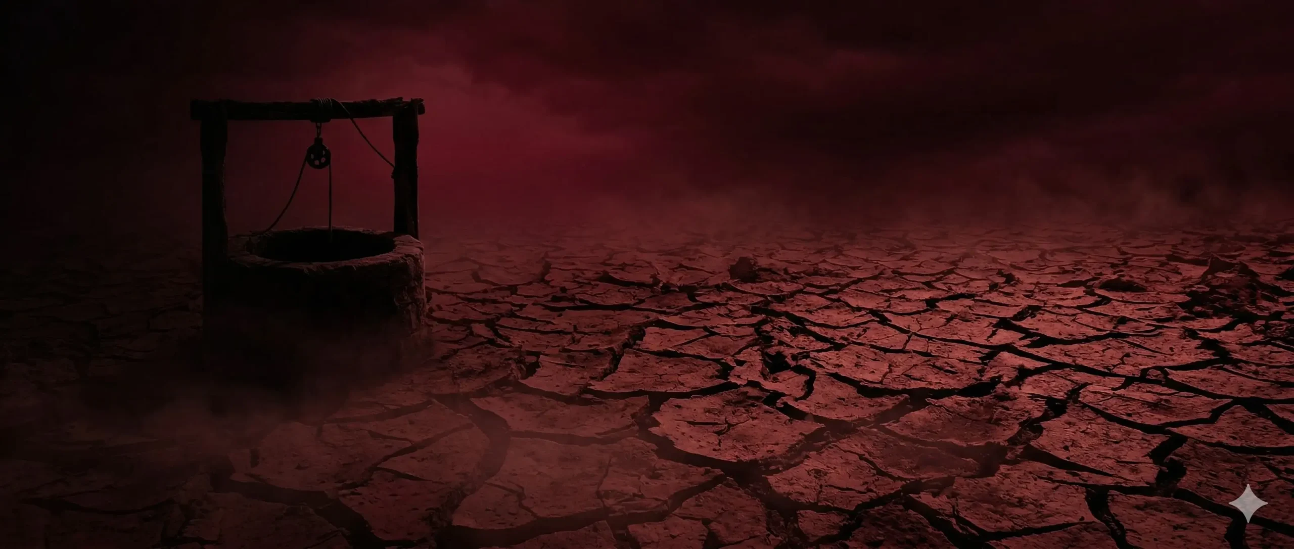 Dark red call-to-action button banner strip